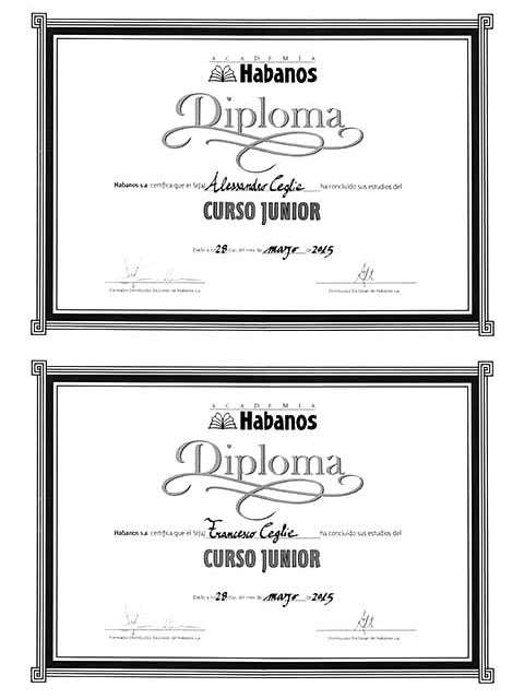 Diploma Habanos