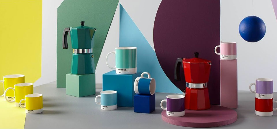 Tazze e Caffettiere Pantone